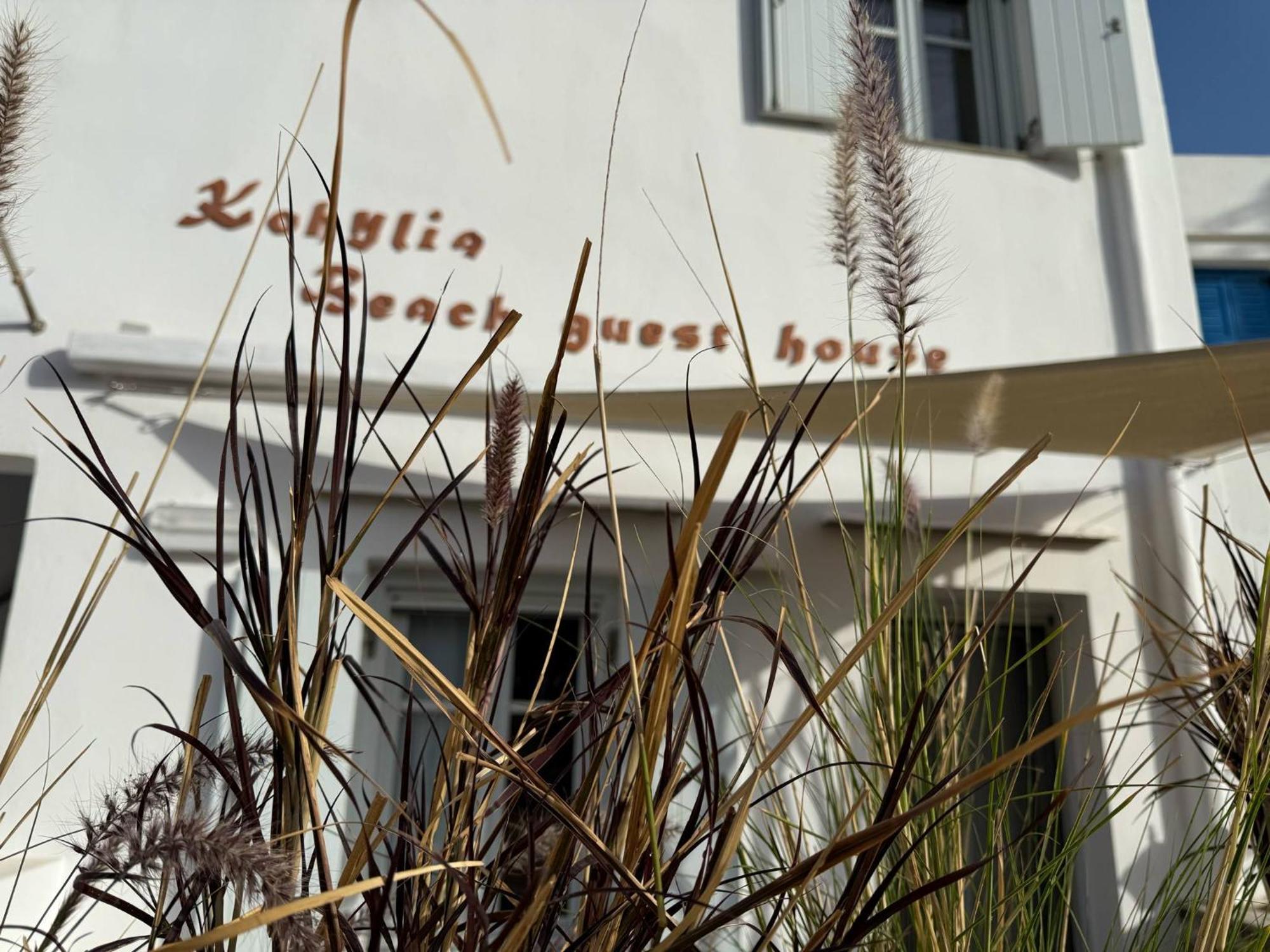 Kohylia Beach Guest House Platis Gialos  Eksteriør billede